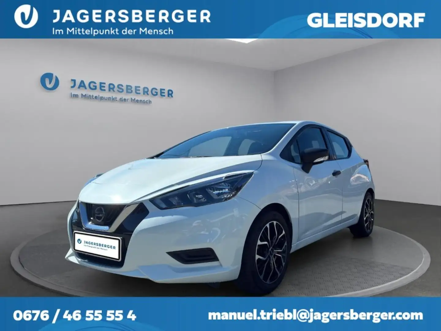 Nissan Micra 1,0 Visia *TOP GEPFLEGT* Weiß - 1