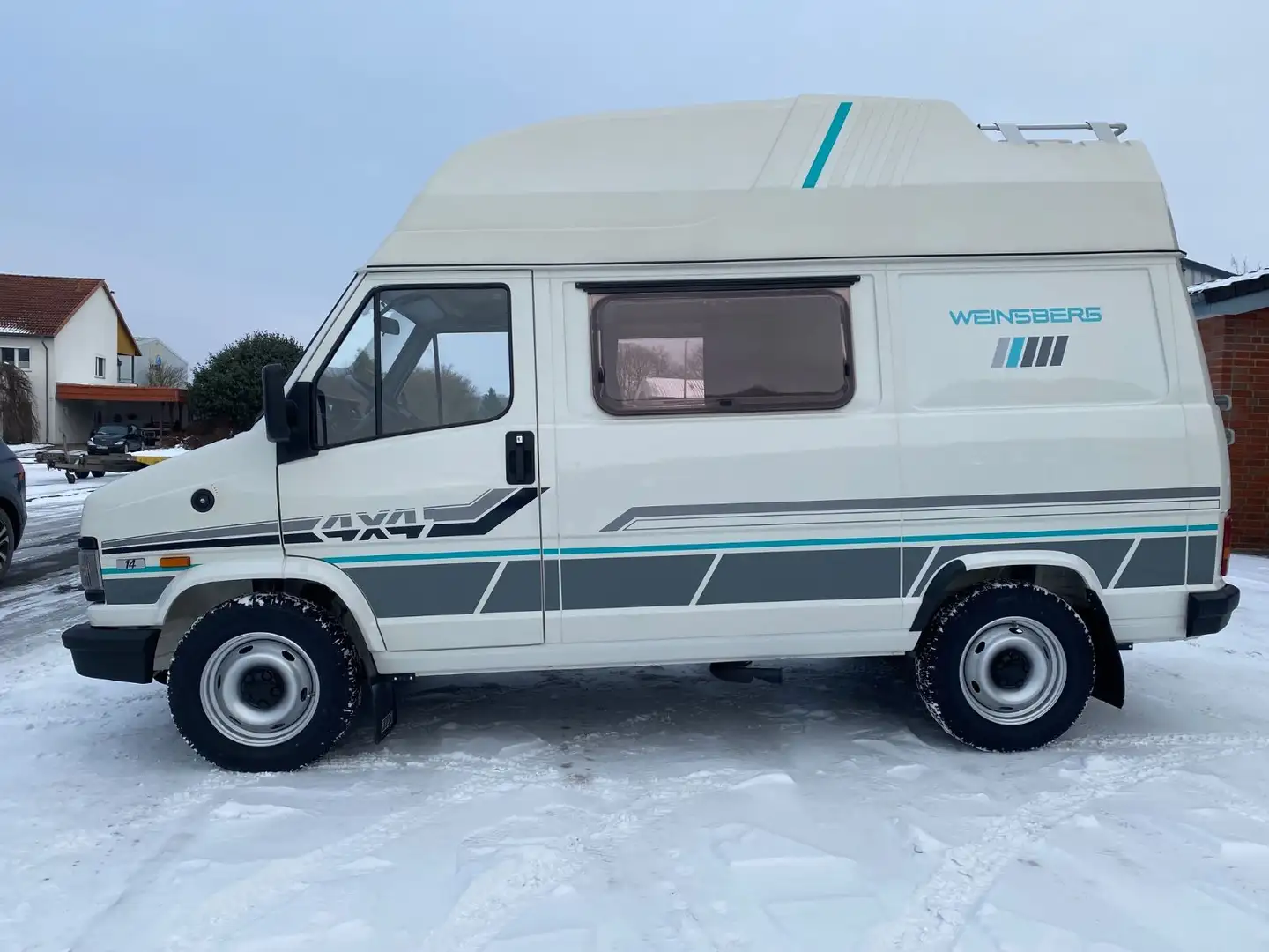 Fiat Ducato 2,5Td 4x4 Allrad Weinsberg Cosmos Selten Blanc - 2