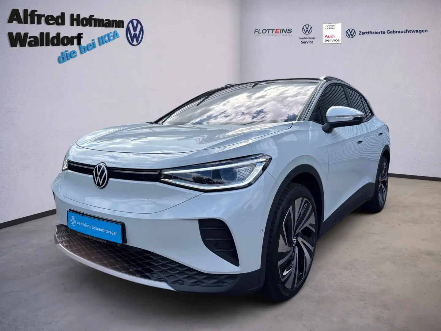 Volkswagen ID.4 AHK KEYLESS LED NAVI KLIMA LM Blanc - 1