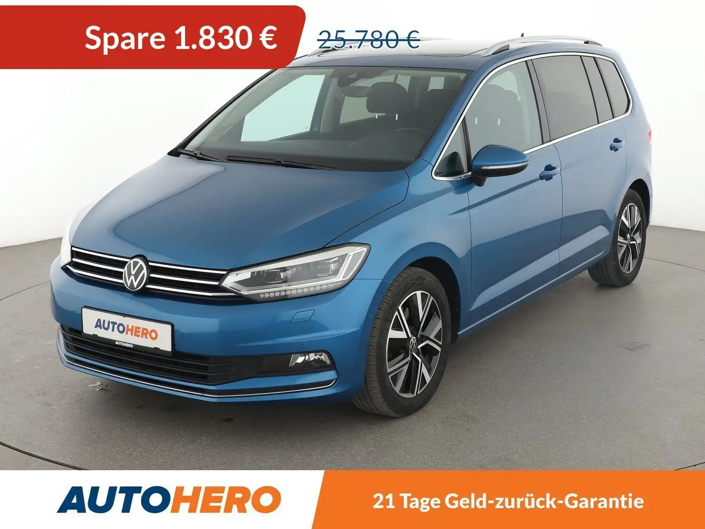Volkswagen Touran 2.0 TDI Highline BMT Aut.*NAVI*LED*ACC* Blau - 1