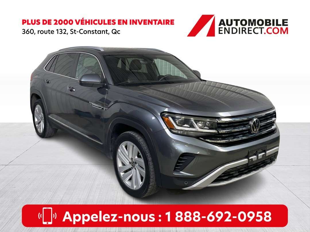 2021 Volkswagen Atlas 3.6 FSI Highline Cuir, Toit, GPS, Mags, Sièges cha