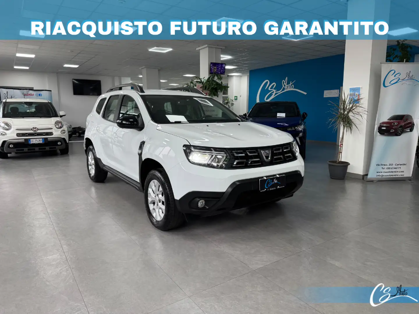 Dacia Duster 1.5 blue dci Comfort 4x2 s&s 115cv my19 Bianco - 1