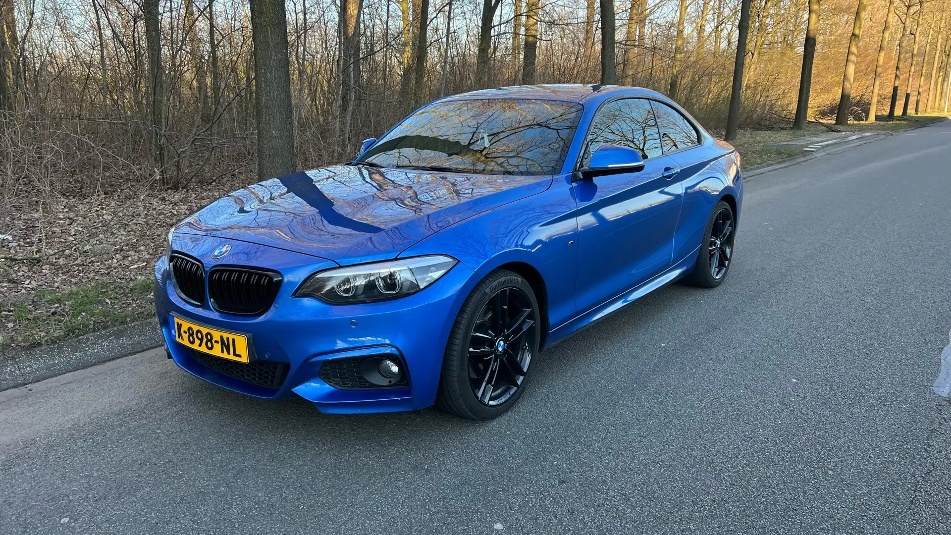 BMW 220 220i High Executive Harman Kardon & Carplay Bleu - 1