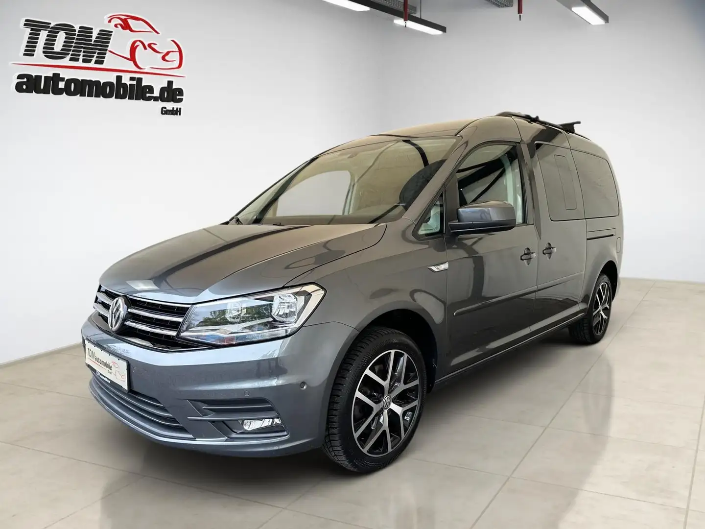Volkswagen Caddy 2.0 TDI Comfortli. 7 Sitze*STANDHEIZ! Grijs - 2