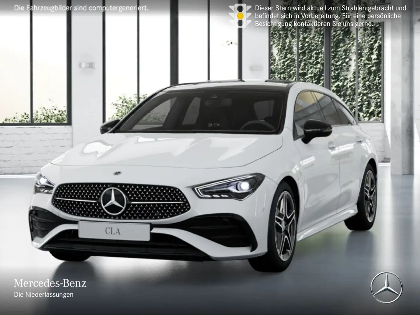 Mercedes-Benz CLA 180 AMG+NIGHT+PANO+LED+KAMERA+TOTW+KEYLESS+7G Weiß - 2