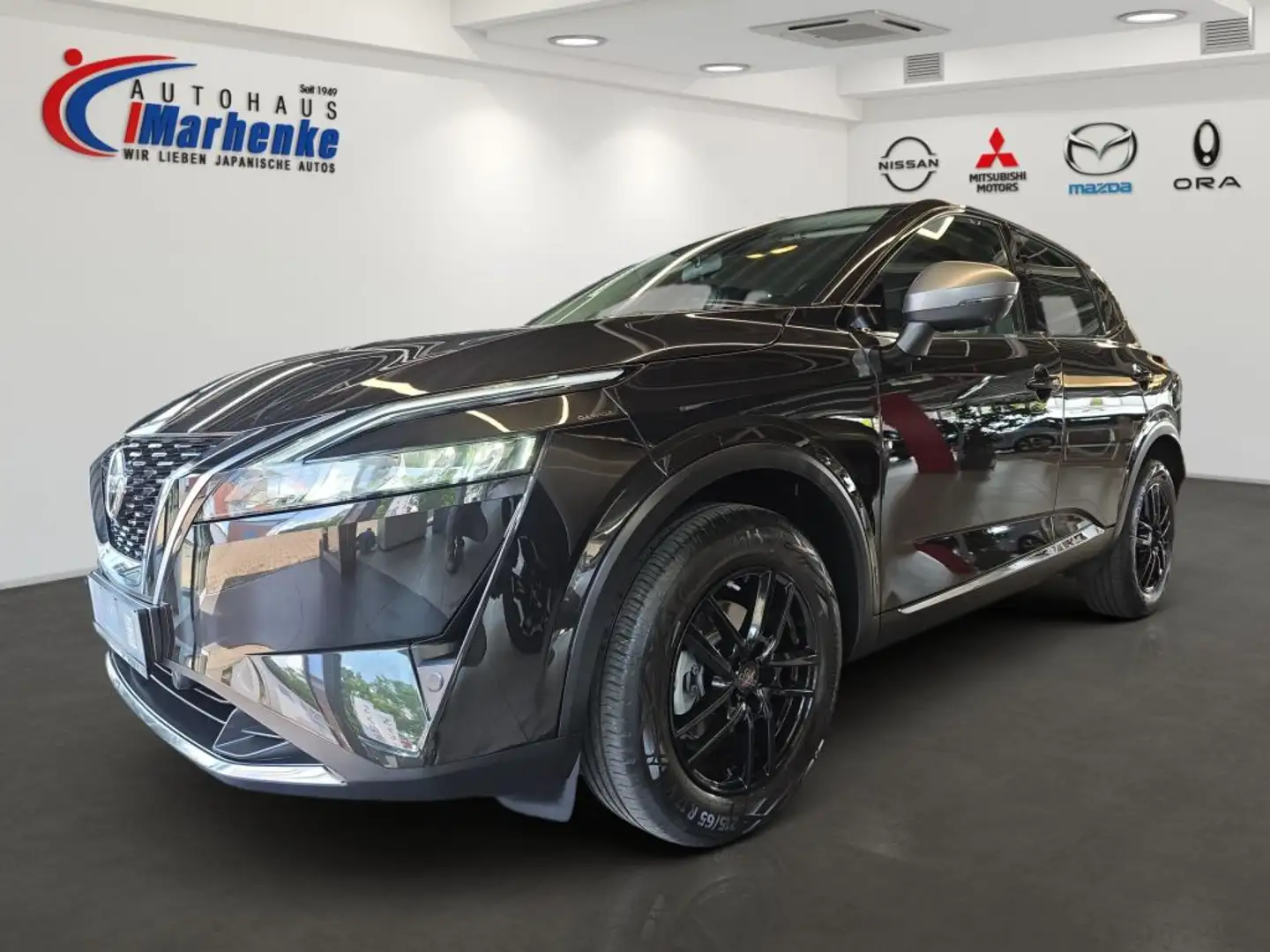 Nissan Qashqai 1.3 DIG-T MHEV Xtronic Acenta Schwarz - 1