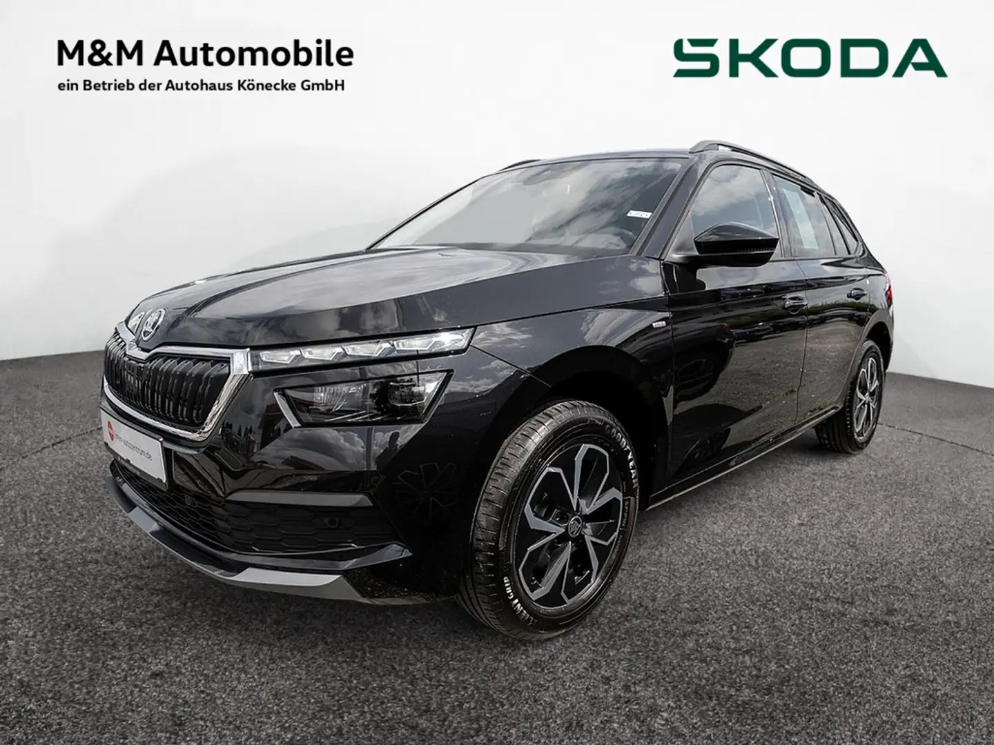 Skoda Kamiq 1.5 TSI Drive 125 AHK Klima ALU Sitzhzg Schwarz - 1