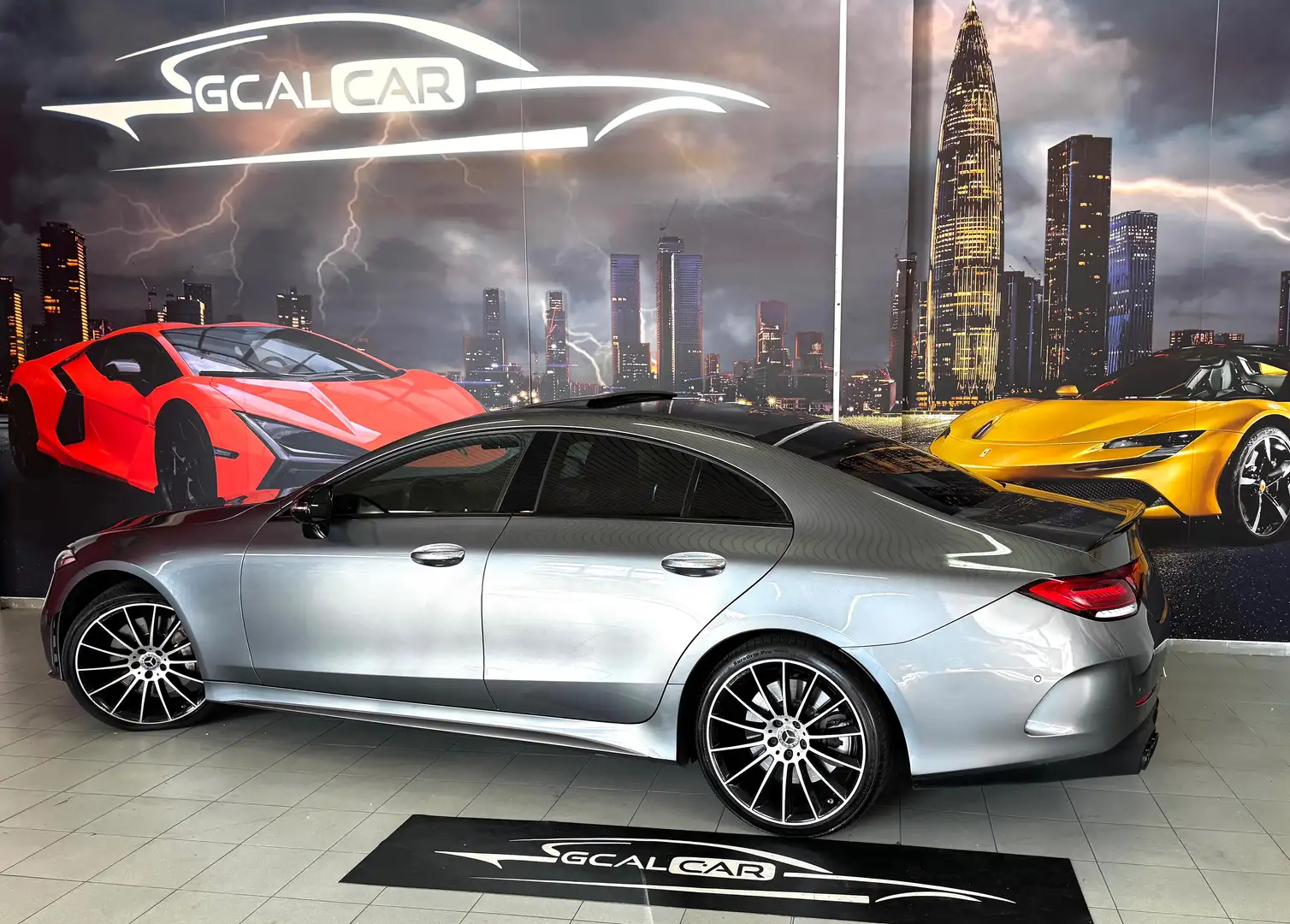 Mercedes-Benz CLS 450 EQ BOOST PREMIUM PLUS TETTO OK PERMUTE 367CV Grigio - 2