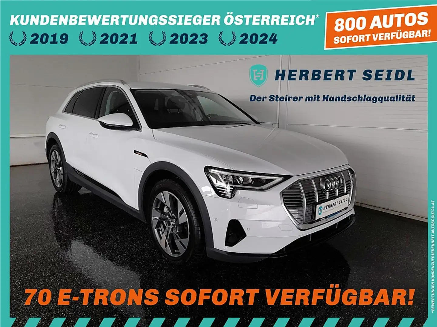 Audi e-tron 50 quattro *S-LINE SITZE / 20 ZOLL / KOMFORT & ... Alb - 1