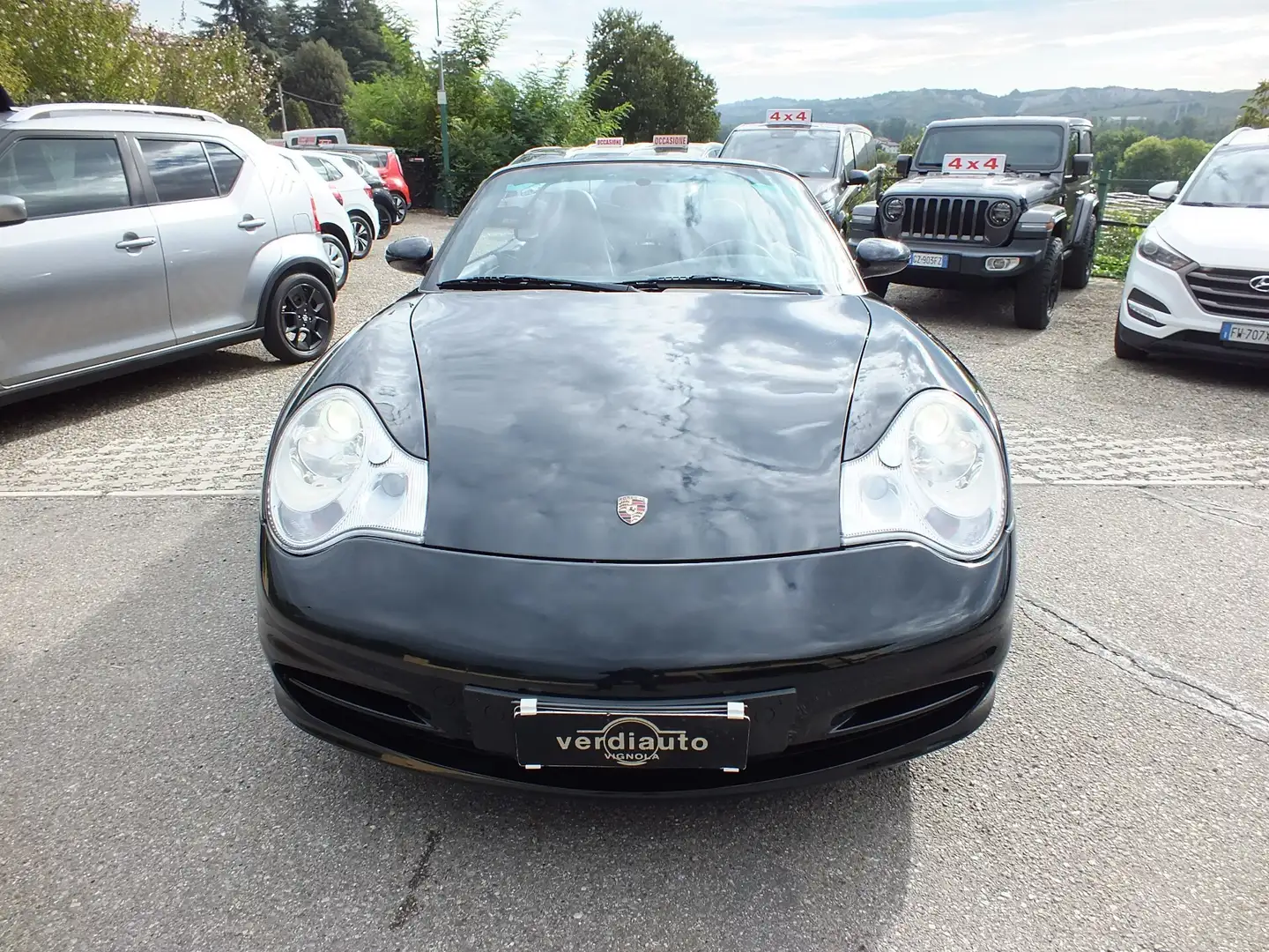 Porsche 996 CARRERA 4 CABRIO 320 CV MANUALE-PRIMA VERNICE Nero - 2