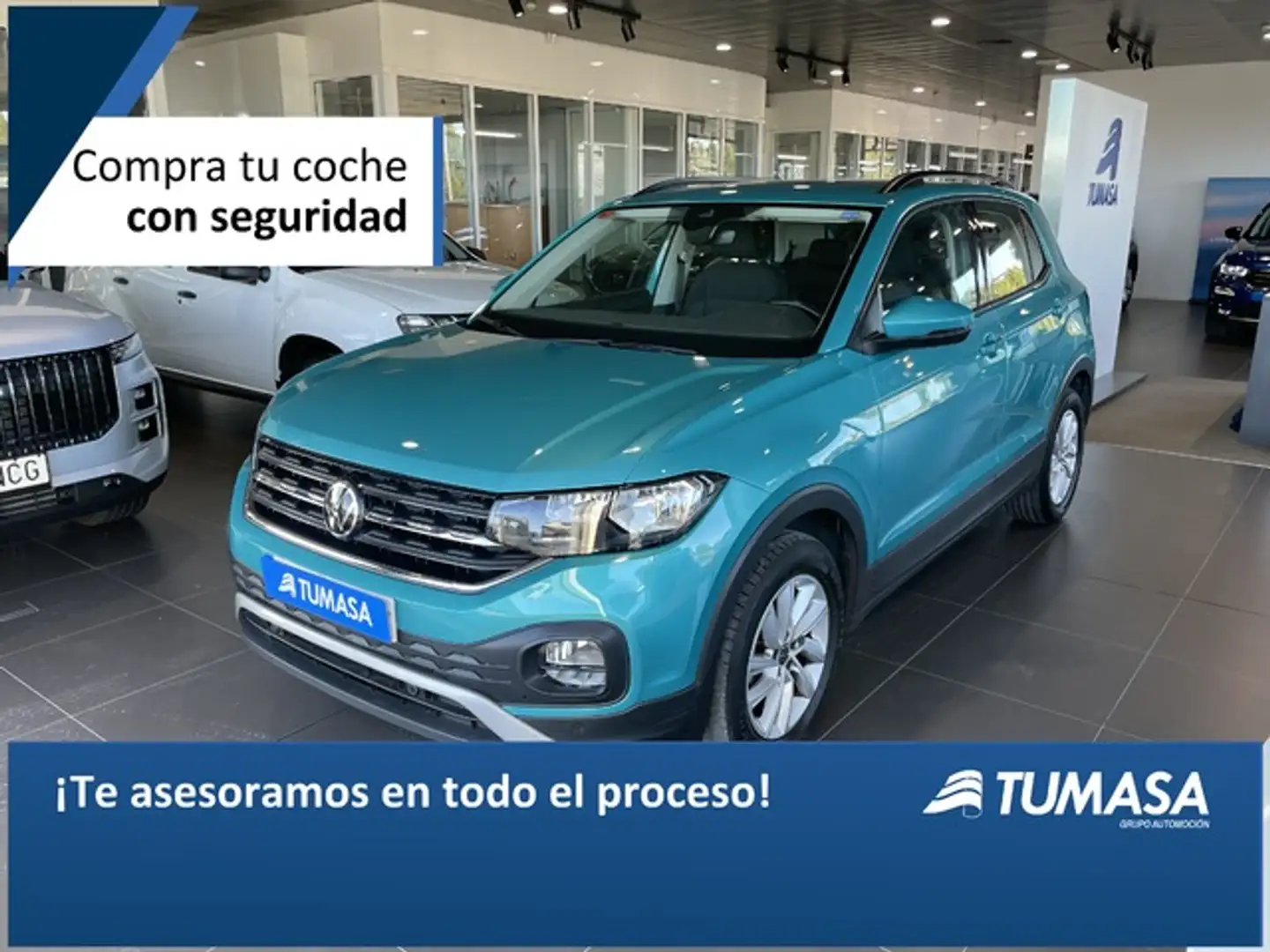 Volkswagen T-Cross 1.0 TSI Advance Blau - 1