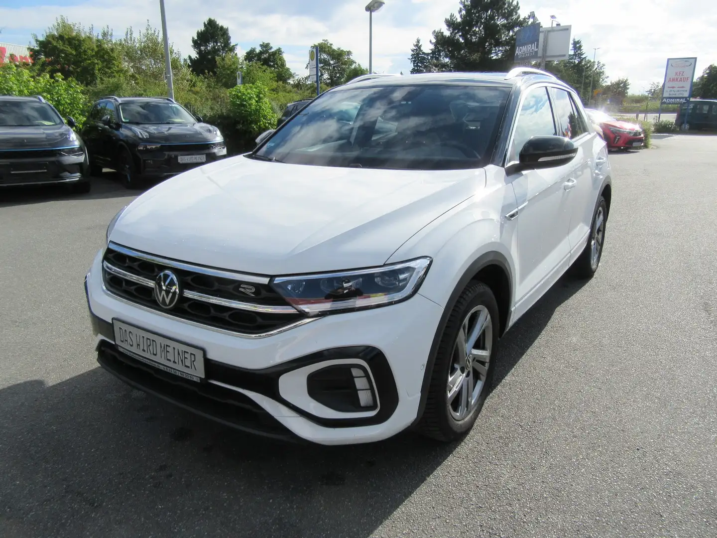 Volkswagen T-Roc R-Line 1.0 NAVI, LED, FESTPREIS !!! Weiß - 1