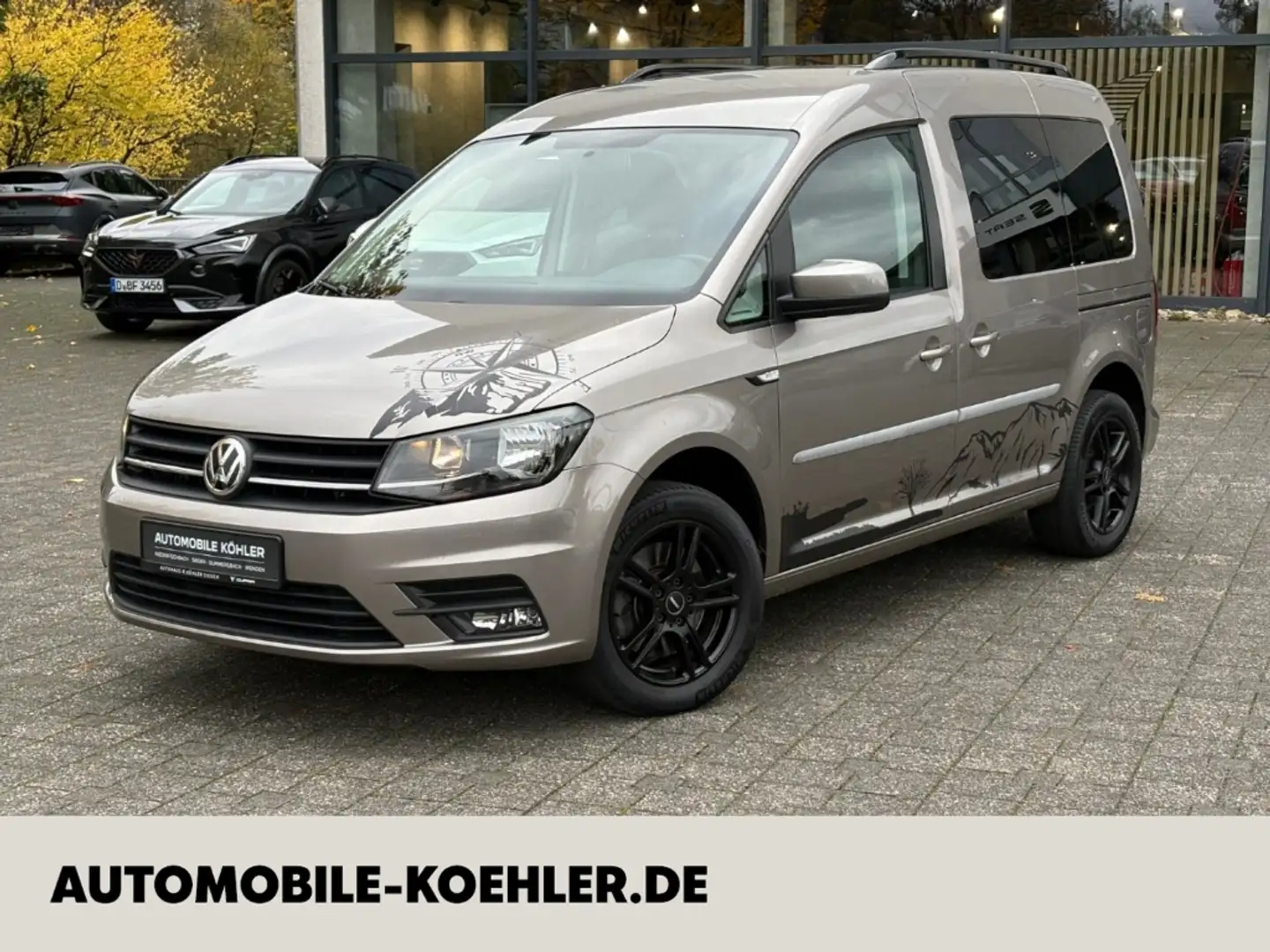 Volkswagen Caddy Trendline 1.4 TSI AHK SITZHEIZUNG PDC Beige - 1