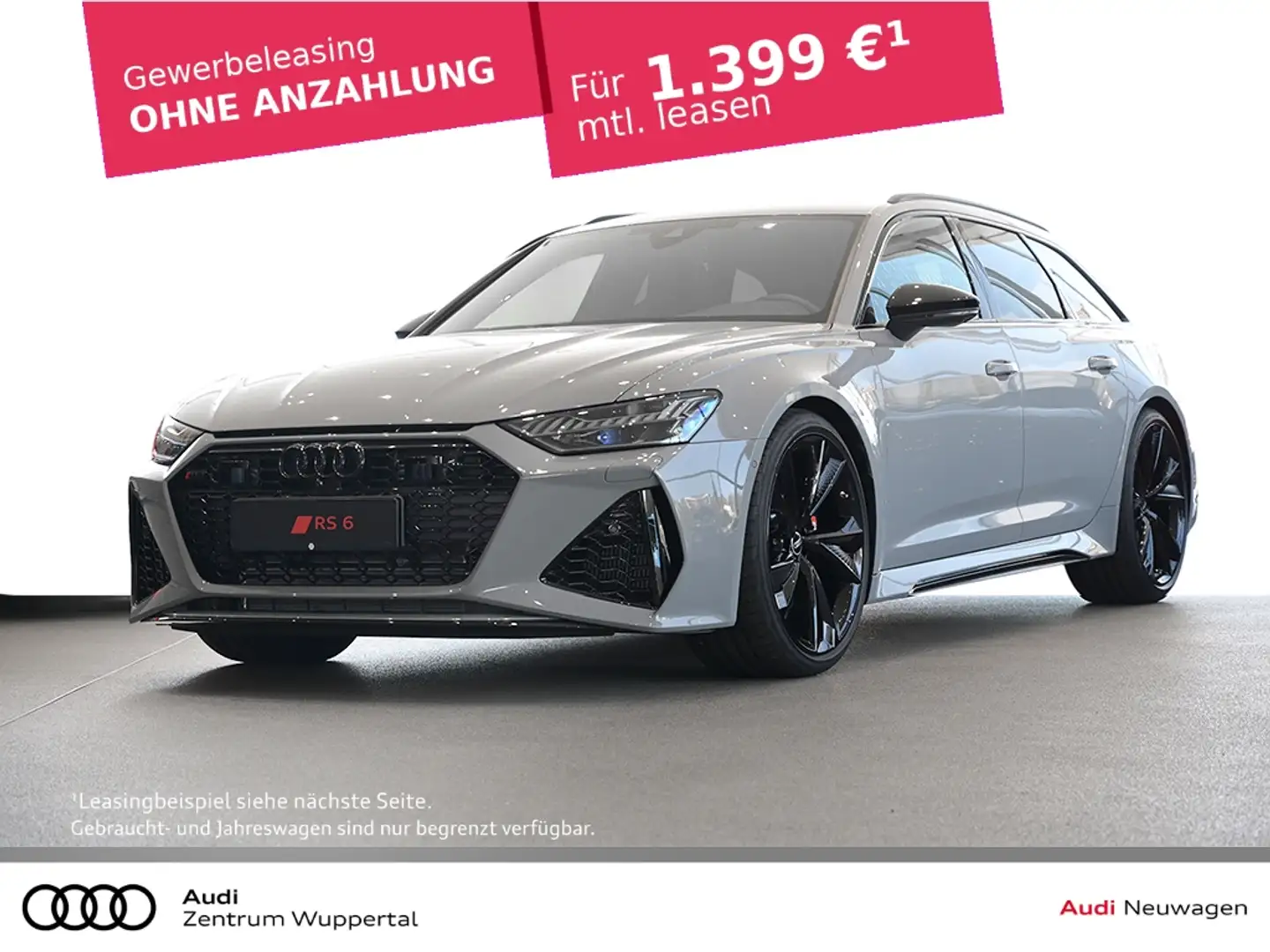 Audi RS6 AVANT PERFORMANCE 463(630) KW( Luftfederung Niveau Grijs - 1
