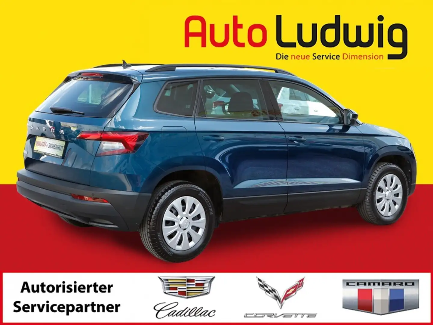 Skoda Karoq 1,6 TDI City*PARK PILOT*TEMPOMAT*ASSISTENZ-SYST... Blau - 2