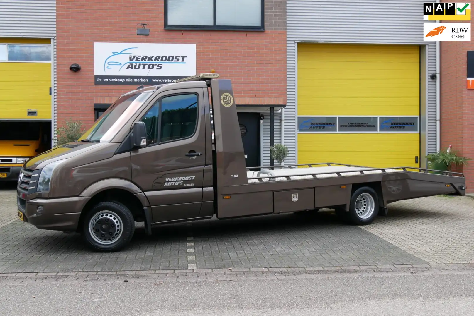 Volkswagen Crafter 35 2.0 TDI L3H1. oprijwagen tijhof. luchtv. navi.1 Maro - 1