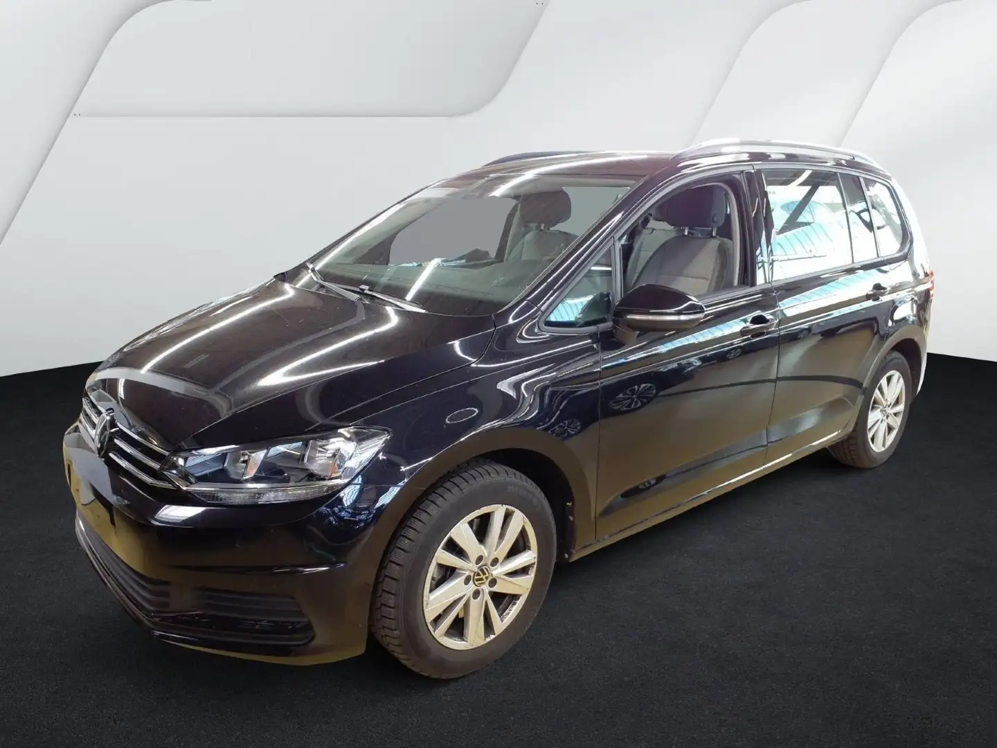 Volkswagen Touran 1.5 TSI COMFORTLINE KLIMA+NAVI+ACC+SHZ+7S Schwarz - 2