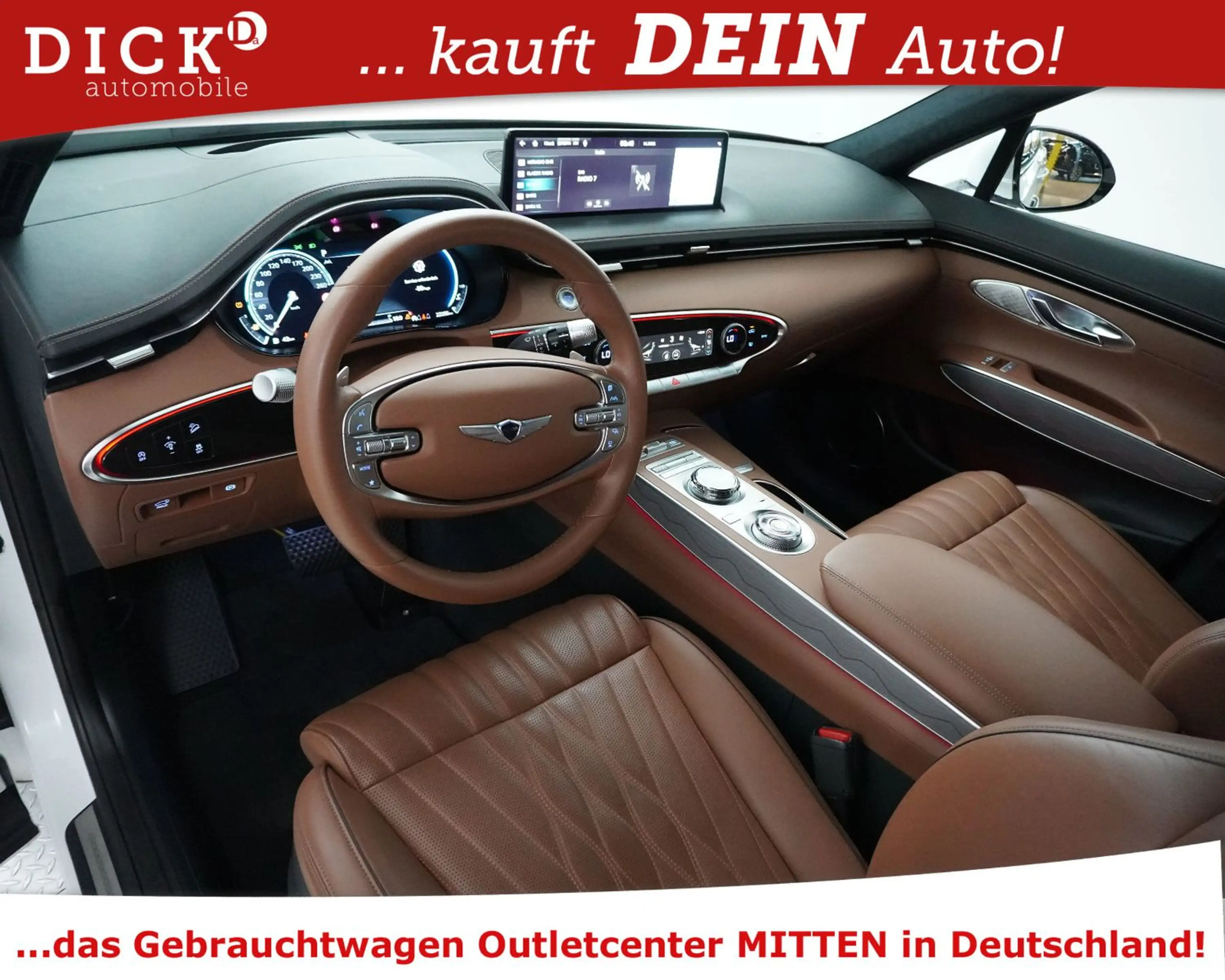 Genesis GV70 2.5T 4WD Luxury MEMO+MASS+HEAD+360+ACC+21" — photo 10