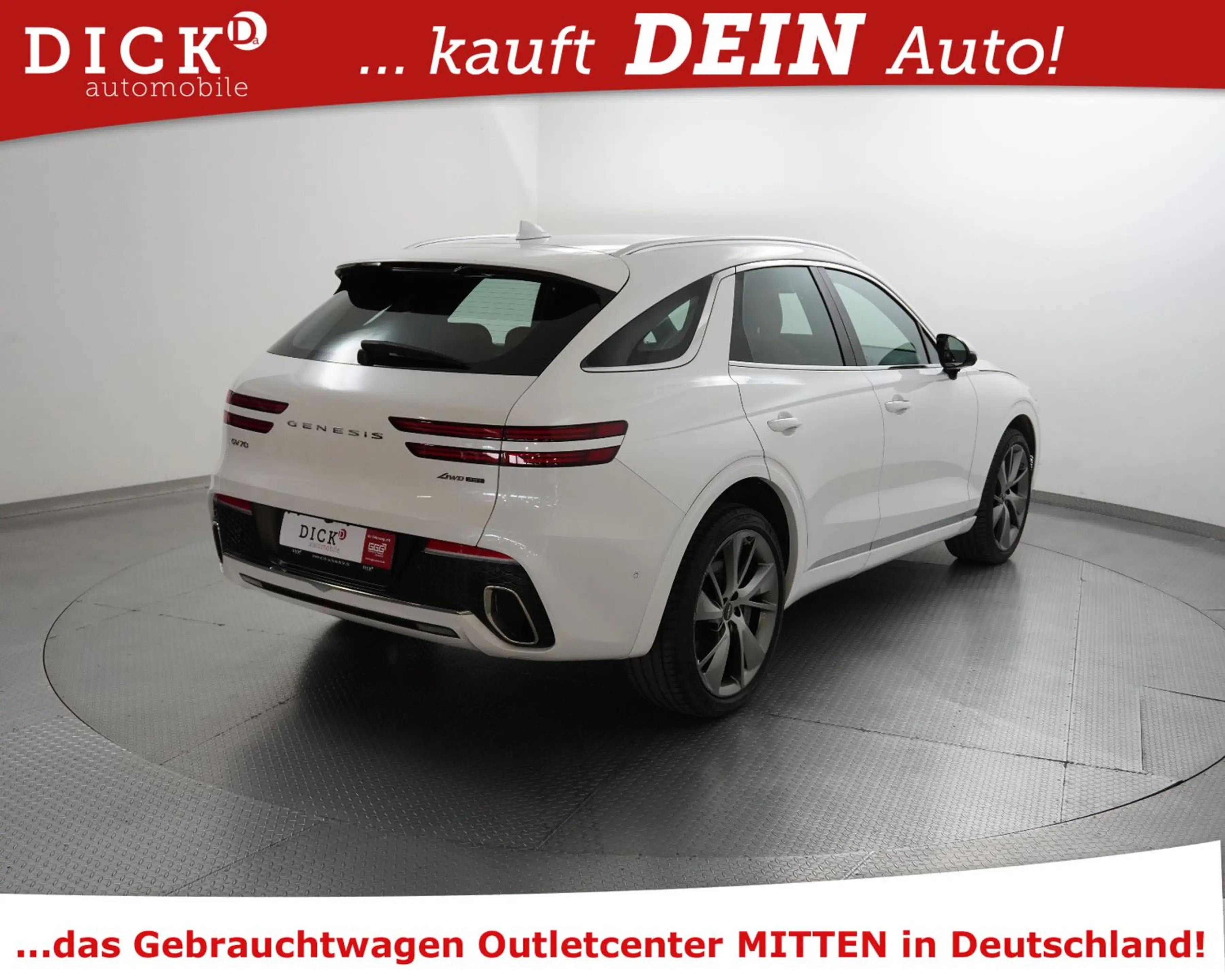 Genesis GV70 2.5T 4WD Luxury MEMO+MASS+HEAD+360+ACC+21" — photo 8
