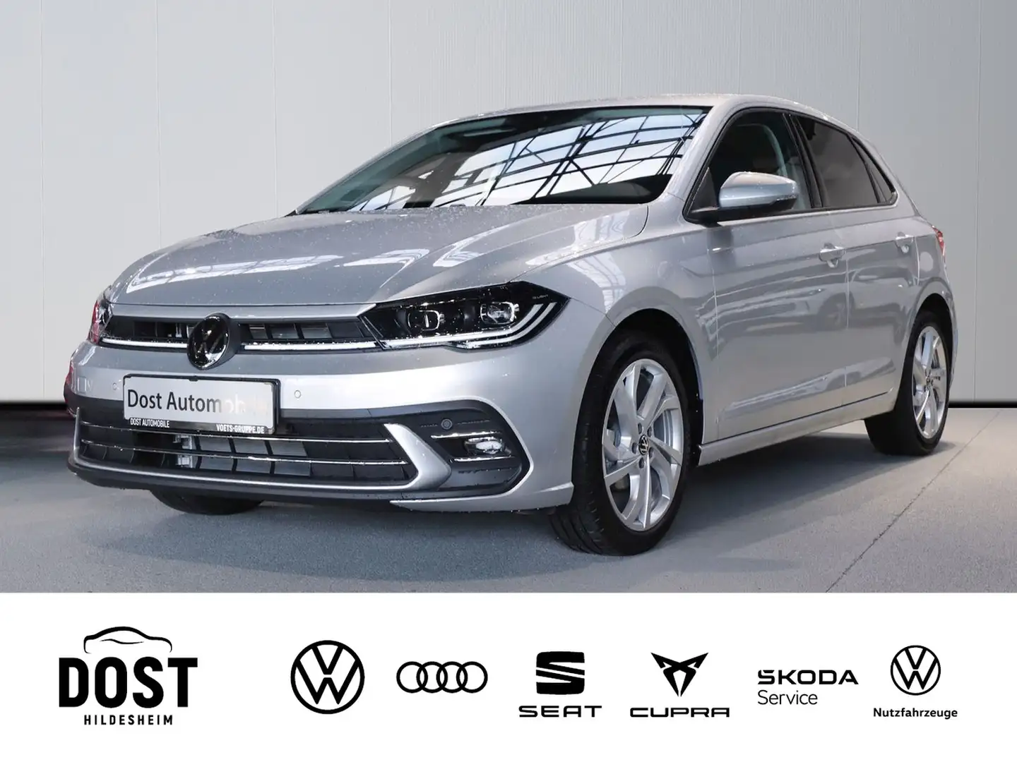 Volkswagen Polo 1.0 TSI Style KLIMA+NAVI Grau - 1