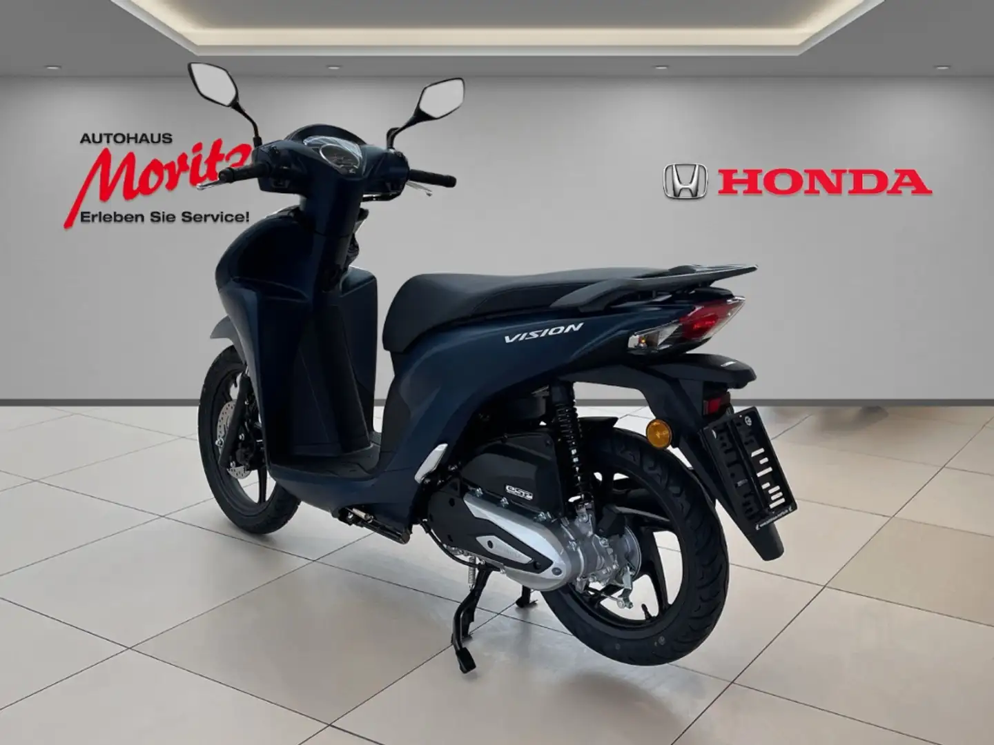 Honda Vision 110 Blau - 2