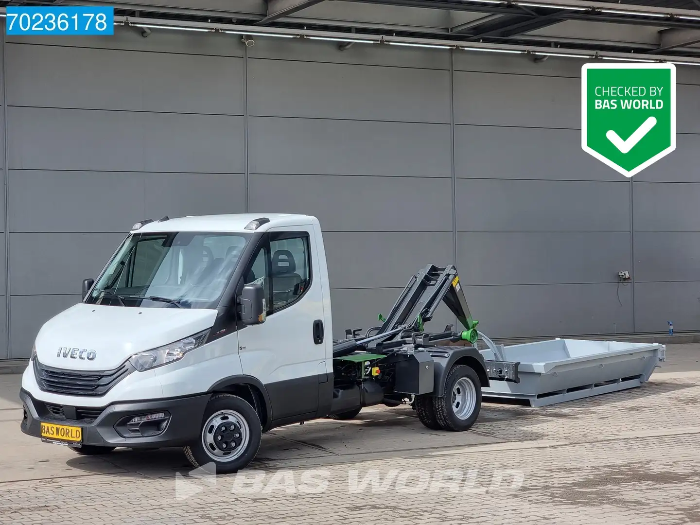 Iveco Daily 35C16 3.0 Haakarm Kipper Hooklift Abrollkipper 3To Wit - 1
