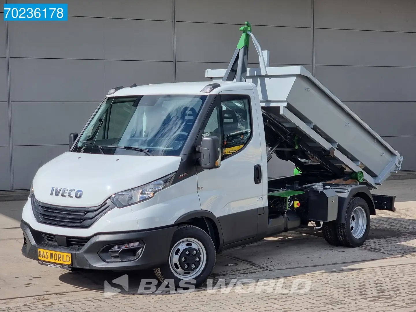 Iveco Daily 35C16 3.0 Haakarm Kipper Hooklift Abrollkipper 3To Wit - 2