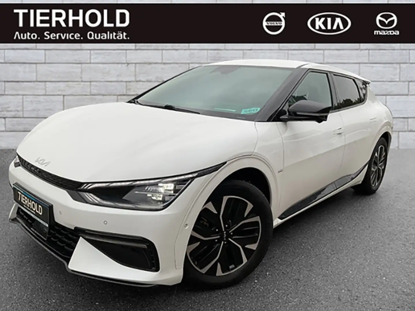 Kia EV6 GT-Line 2WD 77,4 kWh ACC HUD 360° Navi Blanc - 2