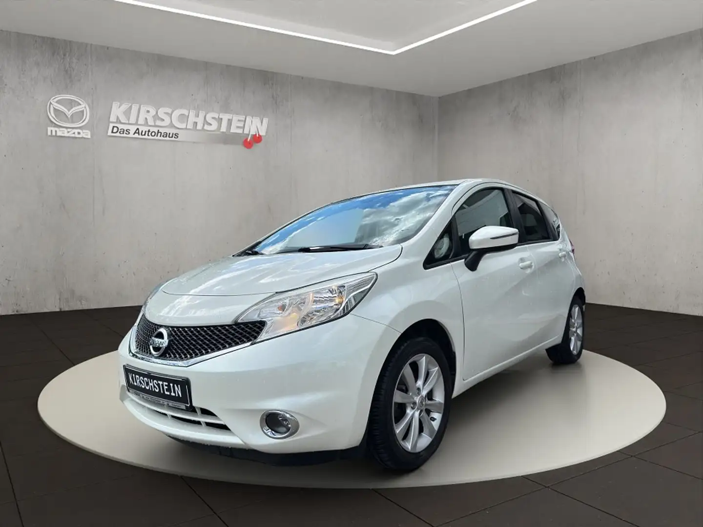 Nissan Note Acenta Plus ++Tempomat+Navi+Klima++ Weiß - 1