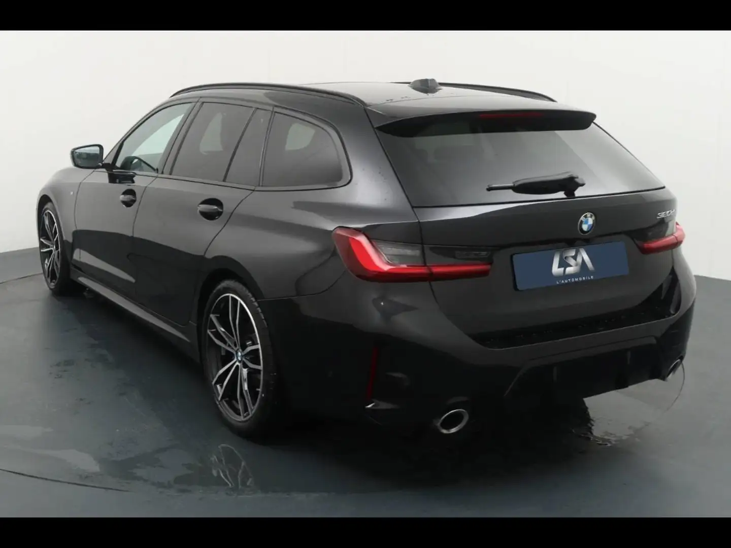 BMW 320 320d Touring - BVA Sport  TOURING G21 LCI M Sport  Noir - 2