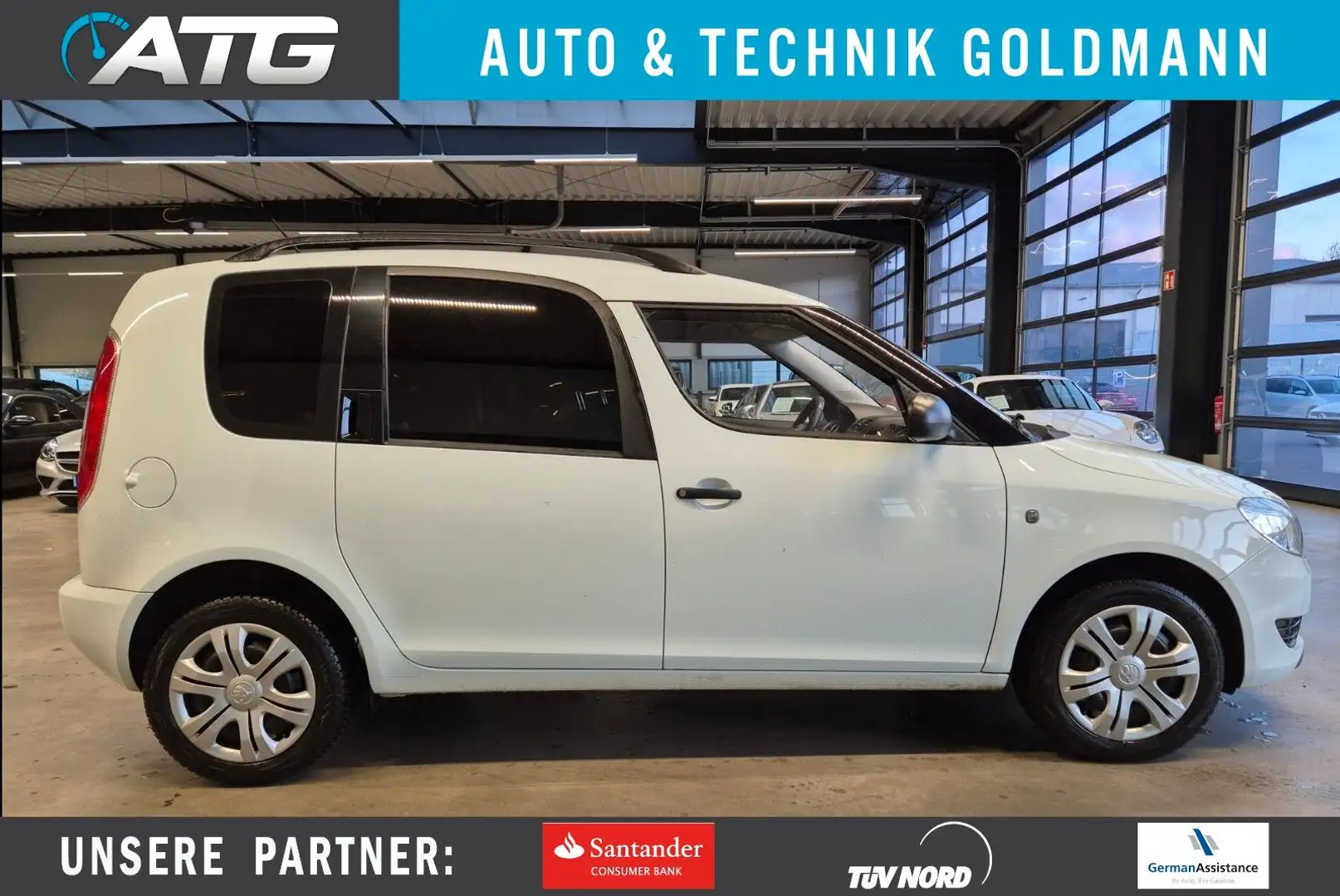 Skoda Roomster ROOMSTER ACTIVE PLUS EDITION KLIMA TÜV+SERV NEU Weiß - 1