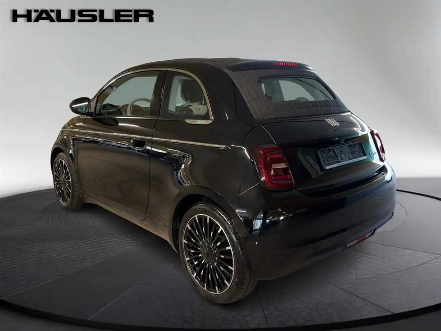 Fiat 500e Cabrio "la Prima" PDC Rückfahrkamera Navi LED Чорний - 2