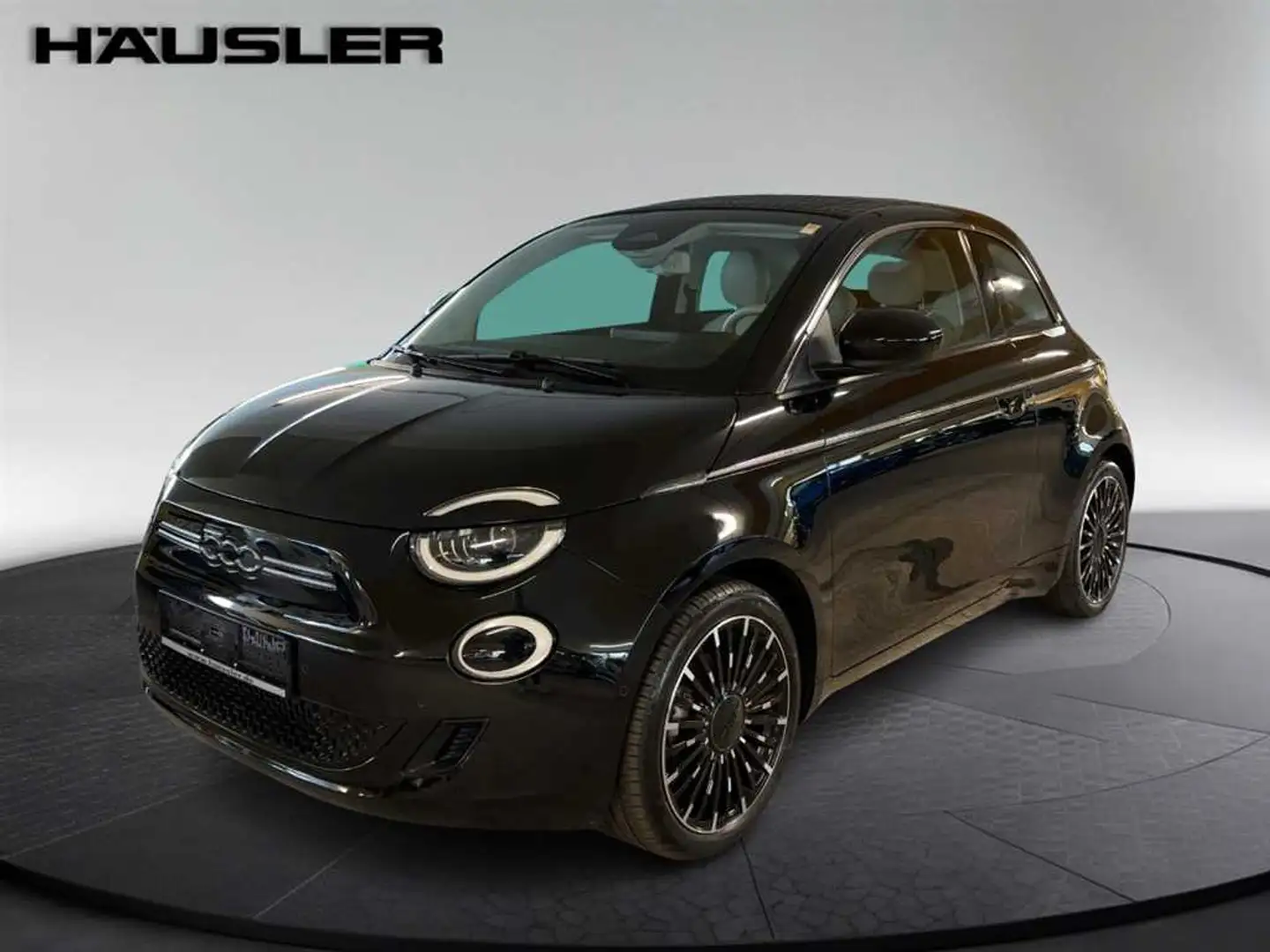 Fiat 500e Cabrio "la Prima" PDC Rückfahrkamera Navi LED Чорний - 1