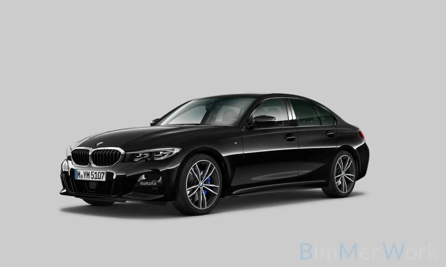 BMW 330 xD M Sport Kamer DAB HiFi Stop&Go Alarm 19 Noir - 1