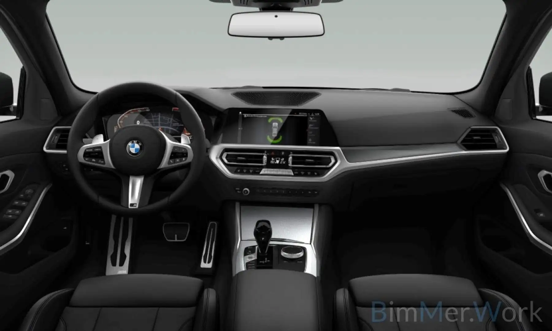 BMW 330 xD M Sport Kamer DAB HiFi Stop&Go Alarm 19 Noir - 2