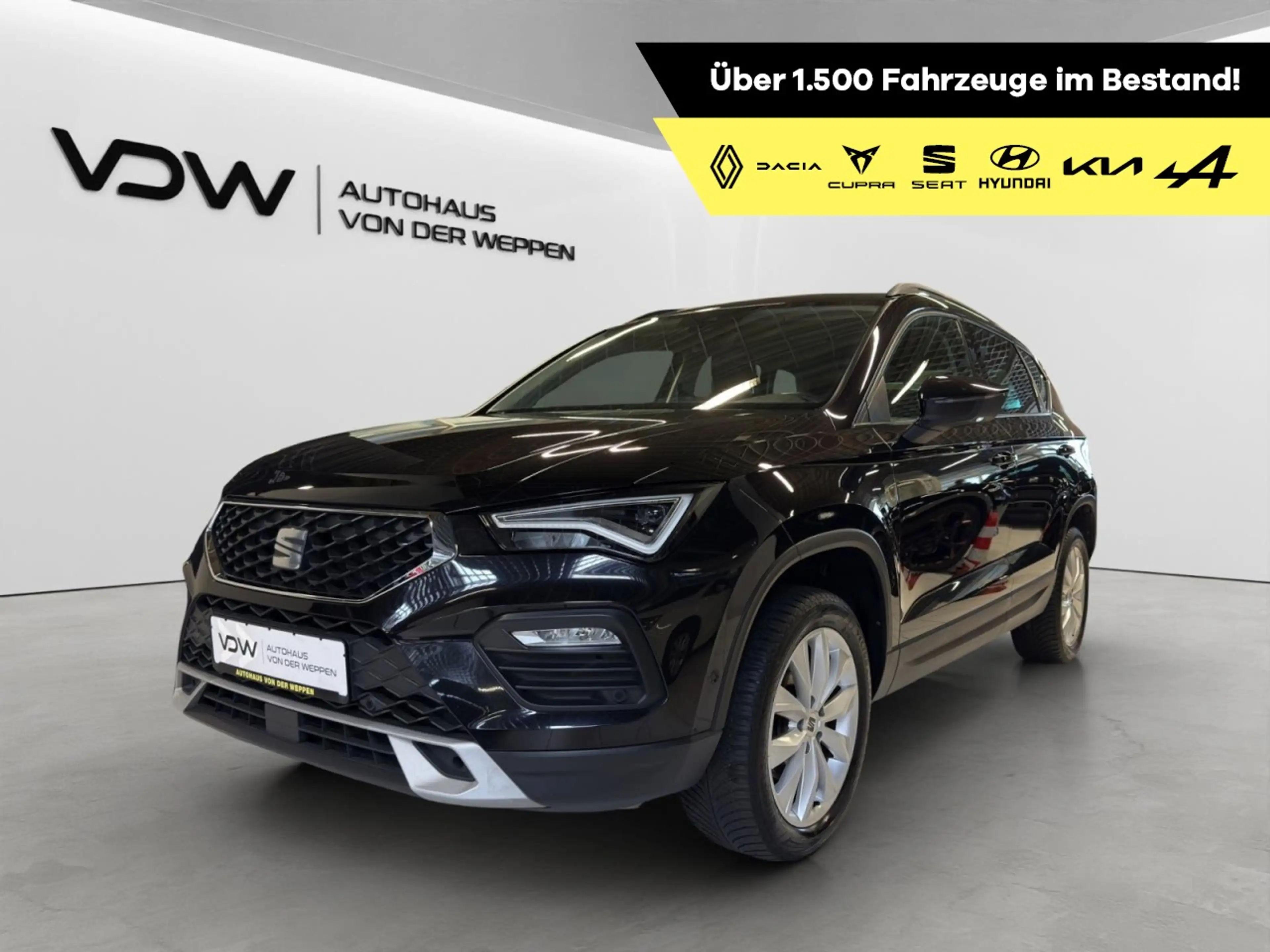 SEAT Ateca Style 1.5 TSI Edition Navi, AHK, SHZ Klima Navi