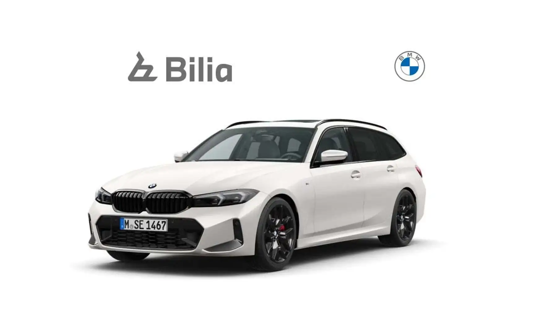 BMW 320 d xDrive M Sport M Sportpaket Blanc - 1