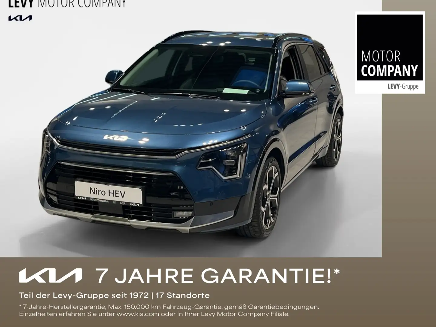Kia Niro 1.6 Spirit Navi+ACC+SpurH+LED+Klima Blau - 1