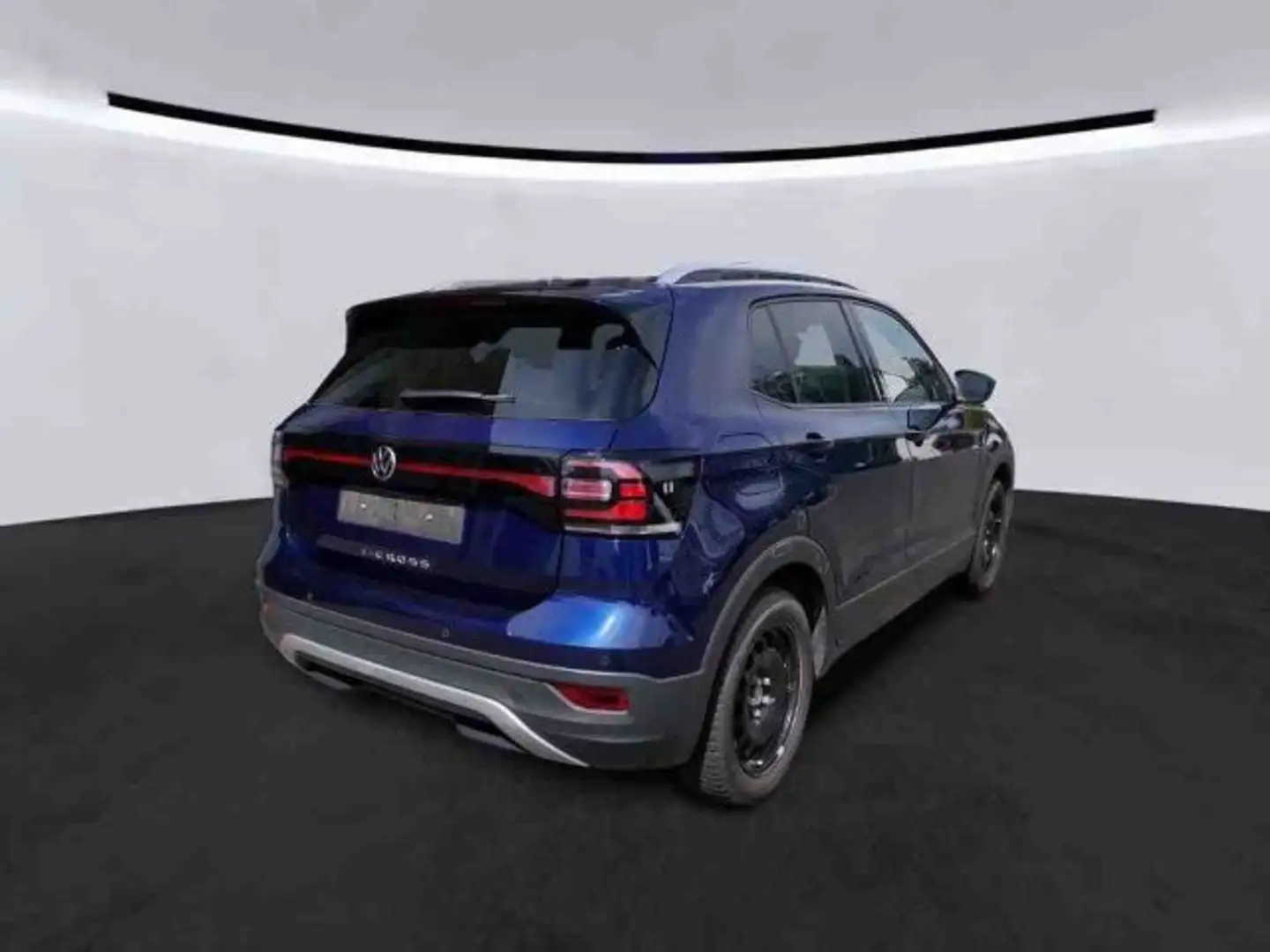 Volkswagen T-Cross United 1.0 TSI AHK+LED+SHZ+LM+PDC+App-Co Bleu - 2