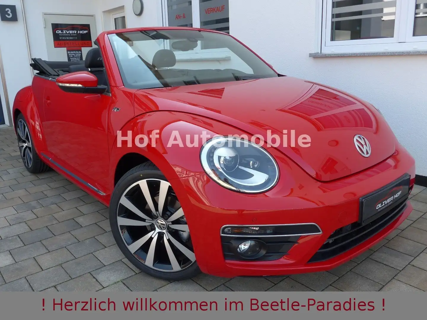 Volkswagen Beetle 1.4TSI DSG R Line Xenon Fender Kamera Rot - 1