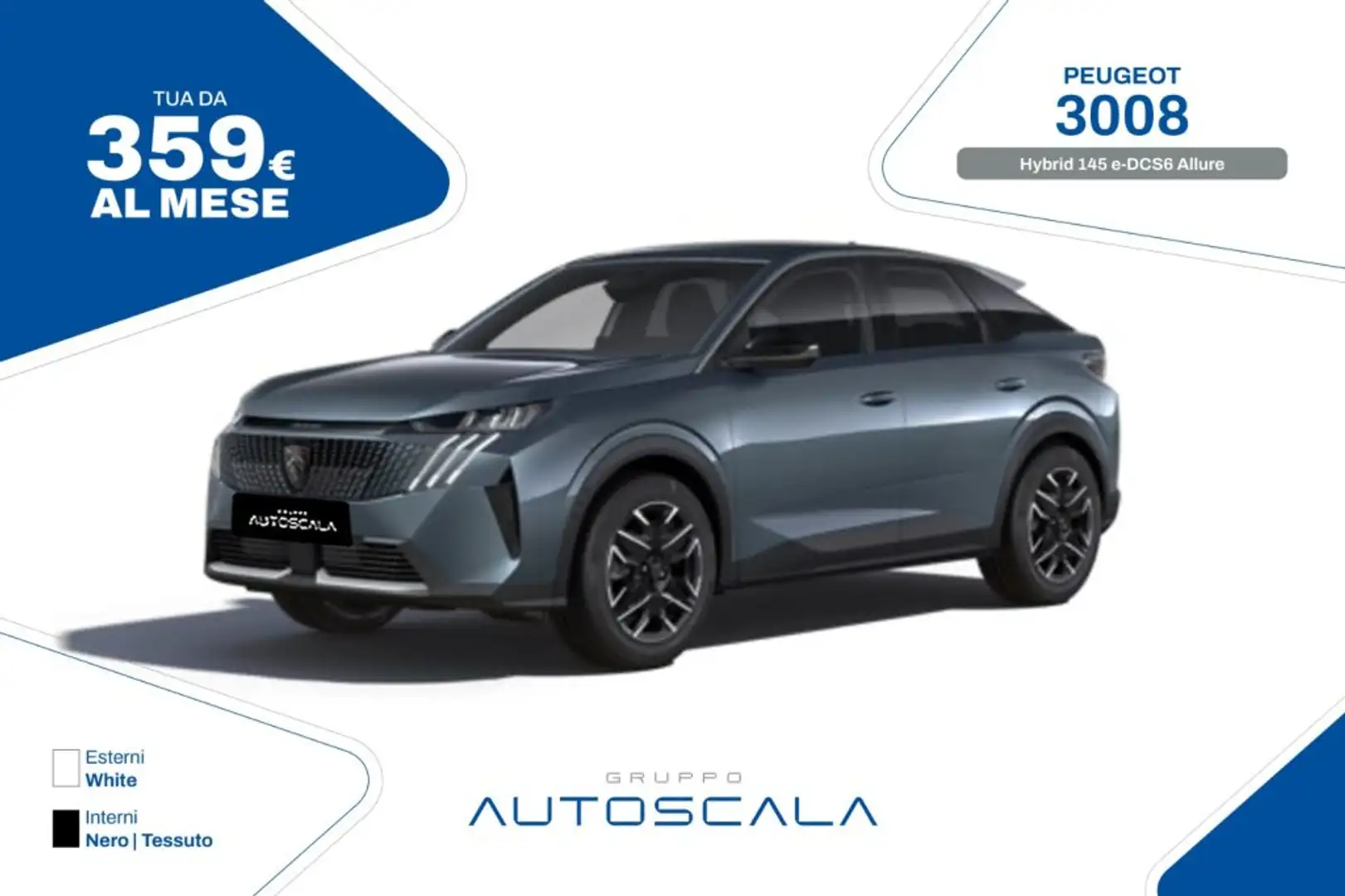 Peugeot 3008 Hybrid 145 e-DCS6 Allure - 1