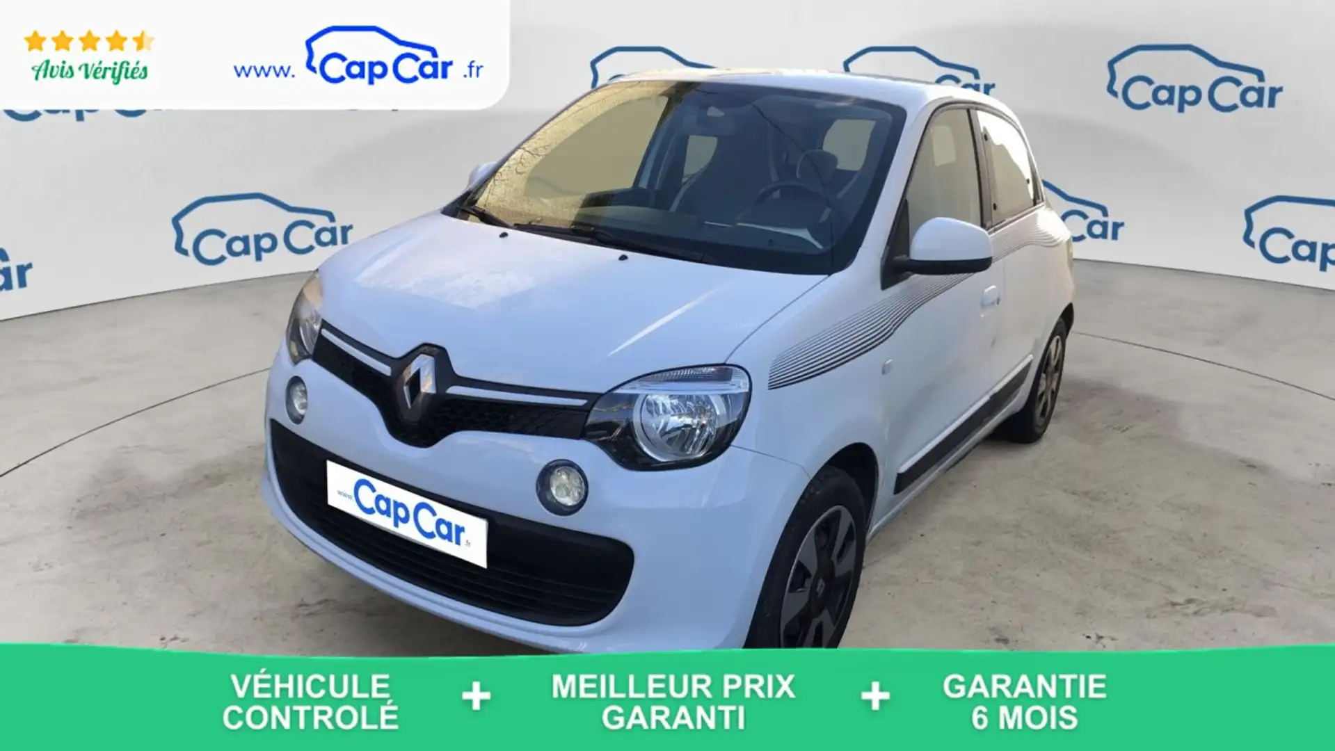 Renault Twingo (3) 0.9 TCe 90 Zen Limited Blanc - 1