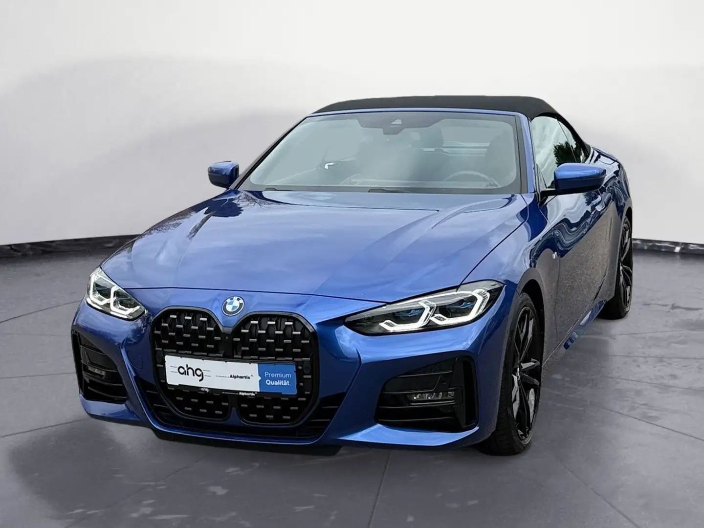 BMW 430 d Cabrio M Sport Laserlicht Harman K. AHK Sit Blau - 2