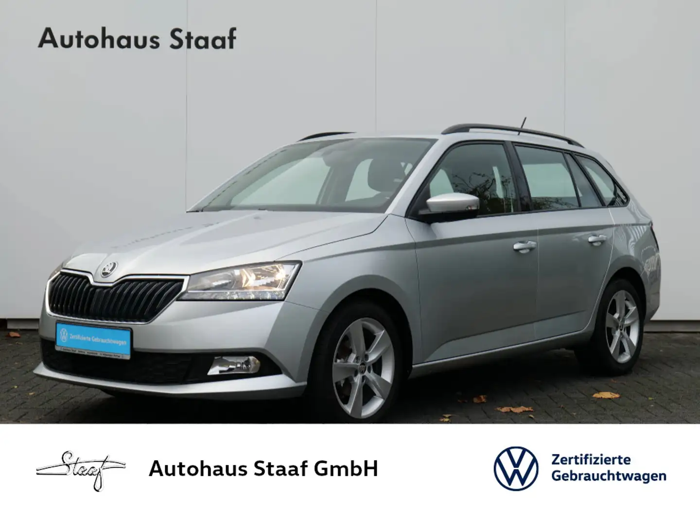 Skoda Fabia Active 1.0 TSI 95PS 5-Gang Silber - 1
