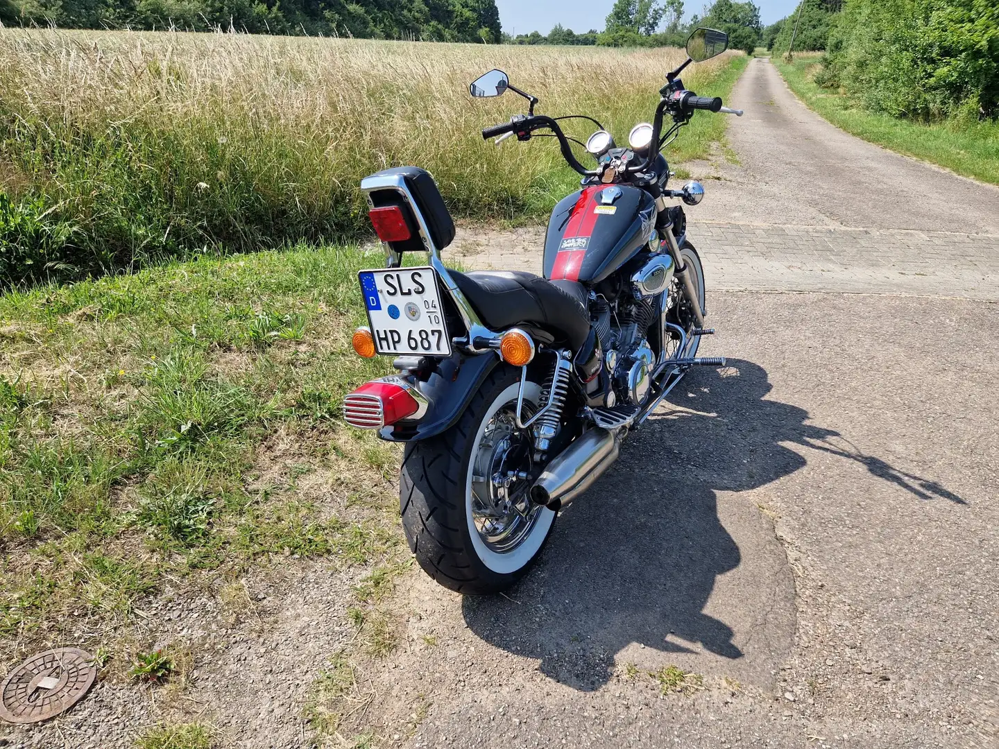 Yamaha XV 1100 Weisswandreifen Czarny - 1
