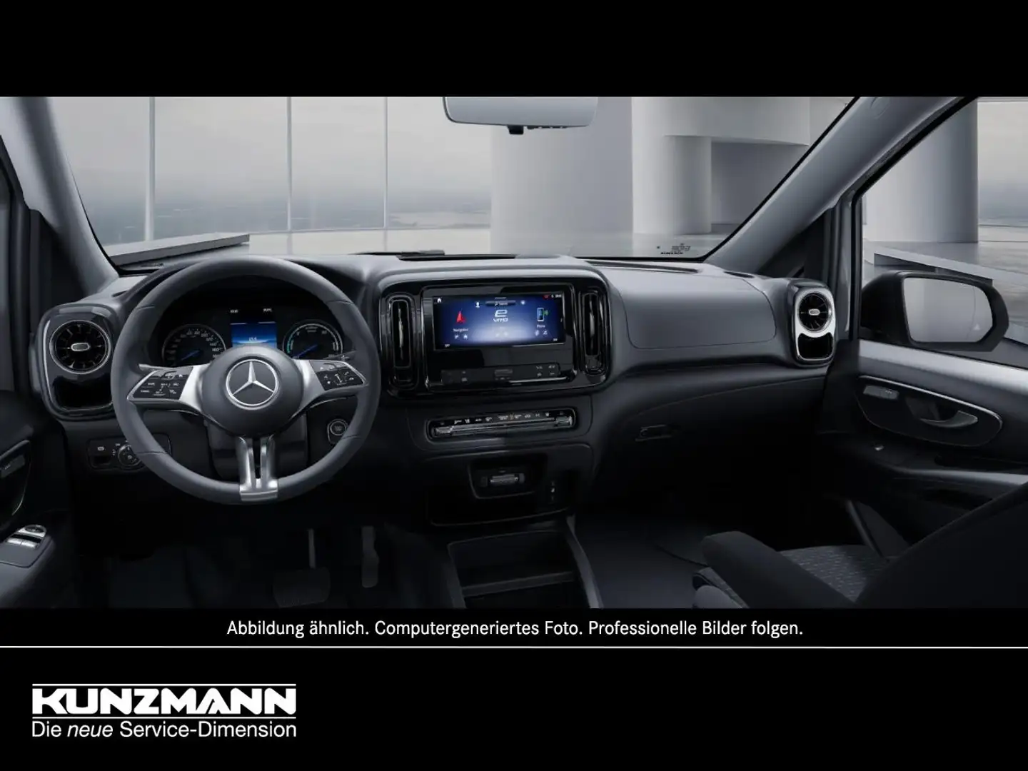Mercedes-Benz eVito 129 Tourer PRO Lang Navi Distronic 360° Weiß - 2