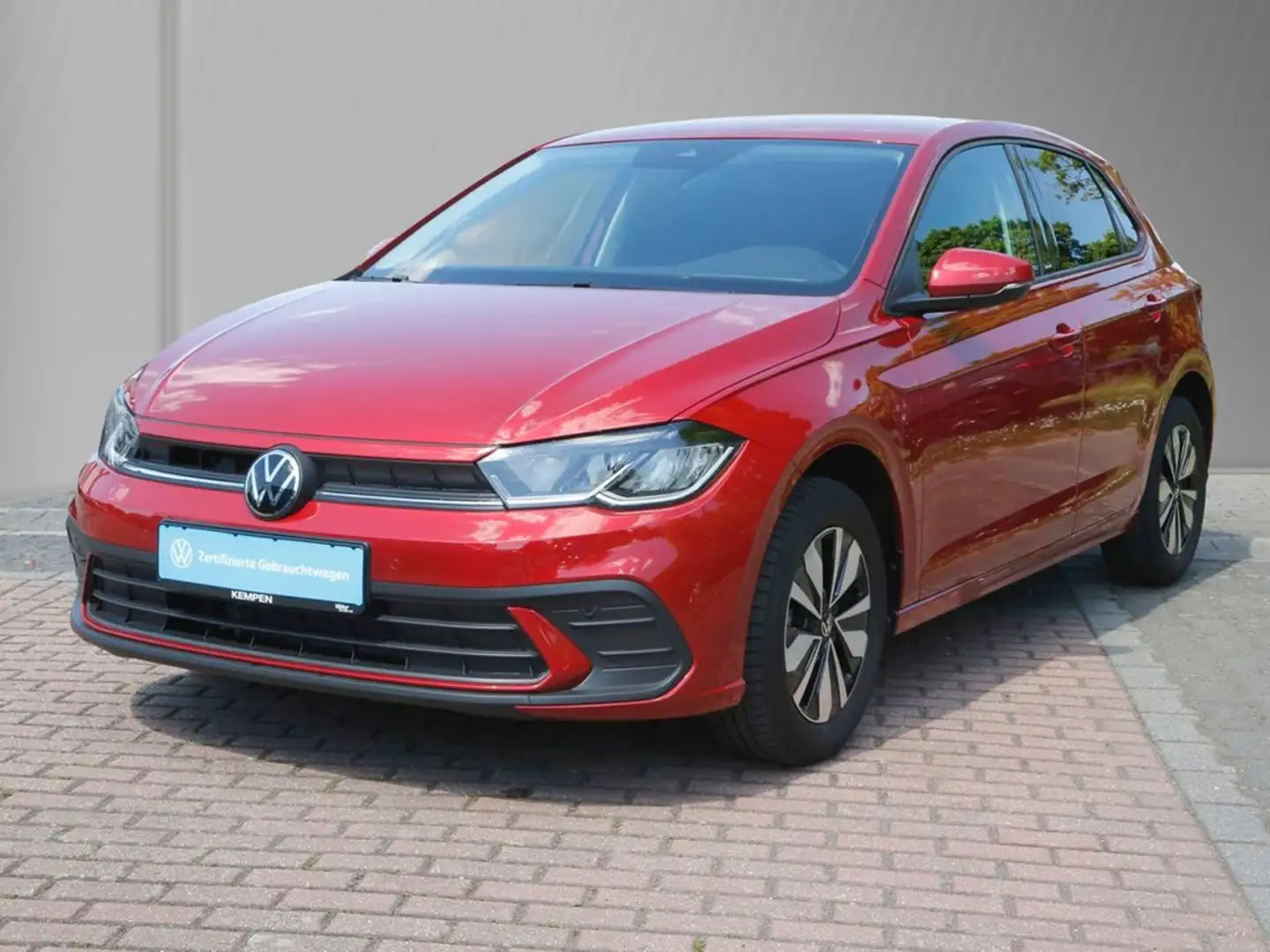 Volkswagen Polo VI 1.0 TSI Move 15"LM Navi+VC PDC LED Sitzheiz. Rouge - 2