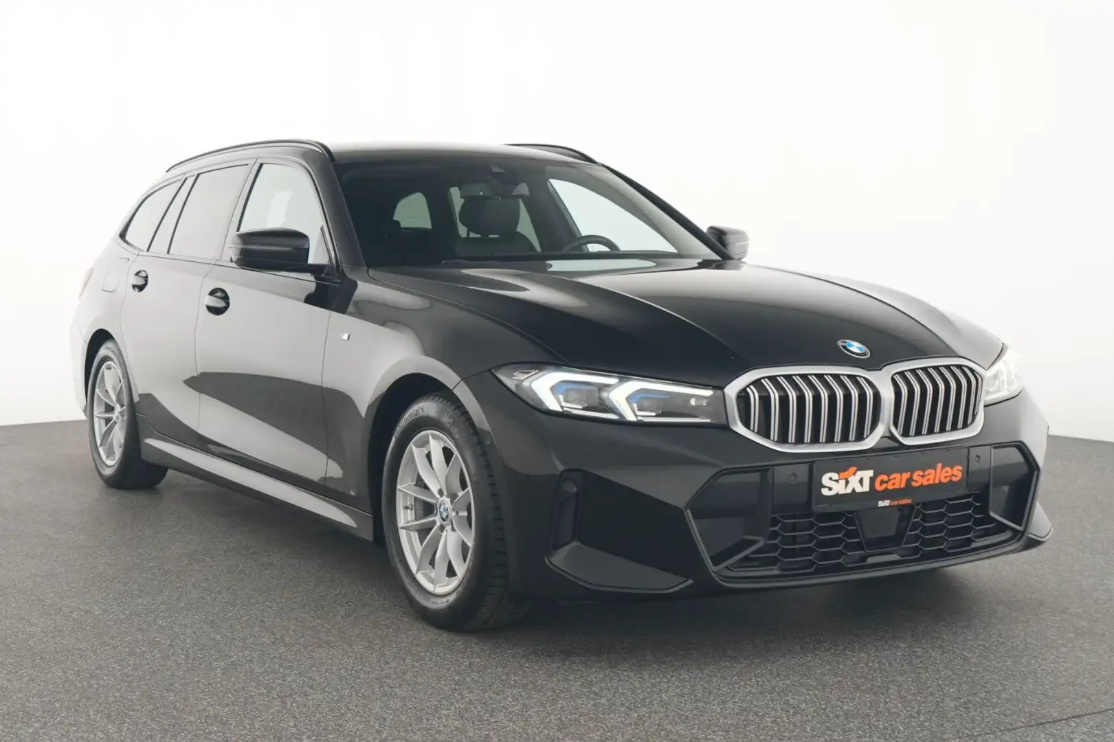 BMW 320 i M Sport ACC|PAs+Kam|Alarm|el.Sitze|AHK Schwarz - 1