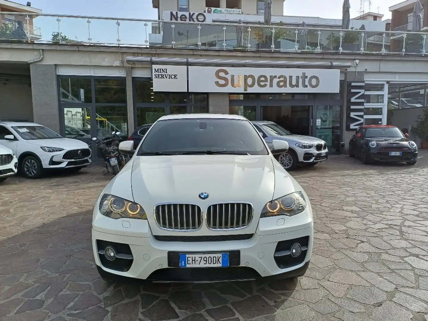 BMW X6 X6 xdrive40d Futura auto 8m E5 Blanc - 2