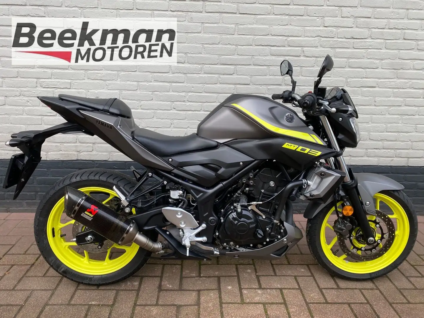 Yamaha MT-03 Grijs - 1